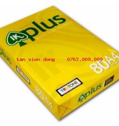 Giấy A4 IK Plus 80