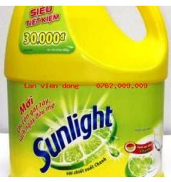 Nước rửa chén Sunlight 4kg chanh