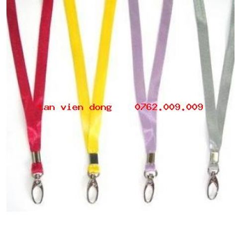 Dây đeo thẻ lụa