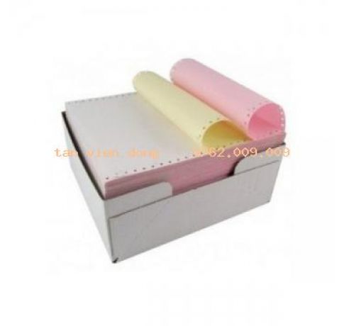 Giấy Liên Tục 2 Liên / 2 Liên chia 2