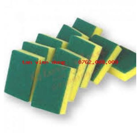 Miếng rửa chén 2 màu