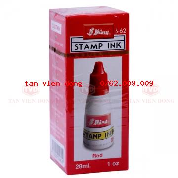 Mực dấu shiny đỏ