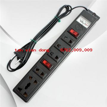 Ổ cắm Điện Quang 6 phích 5 mét 2 chấu