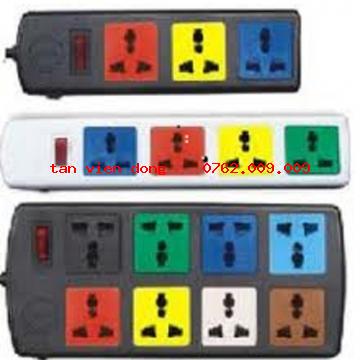 Ổ cắm Lioa 4 phích 5 mét 3 chấu